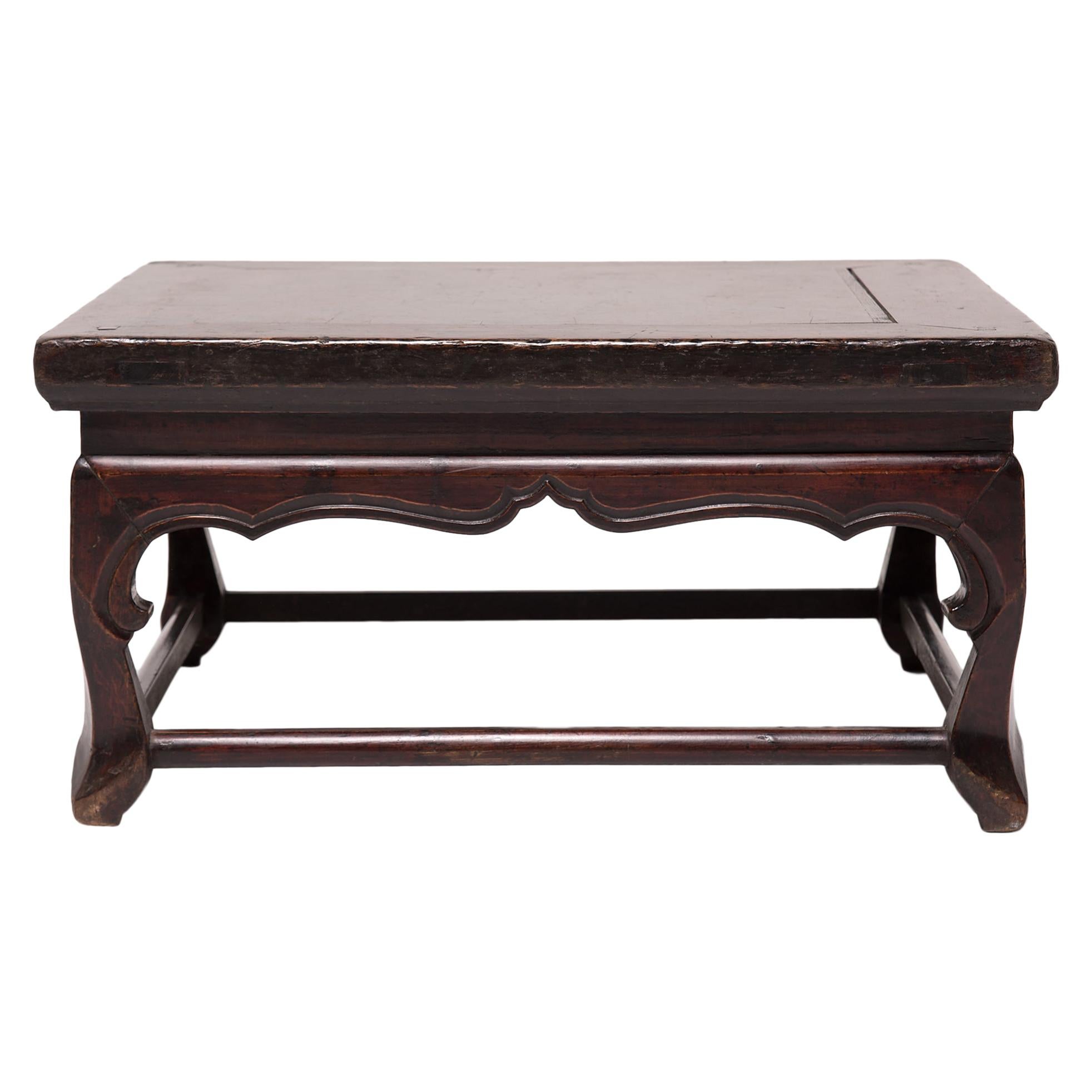 Chinese Low Waisted Kang Table, c. 1850