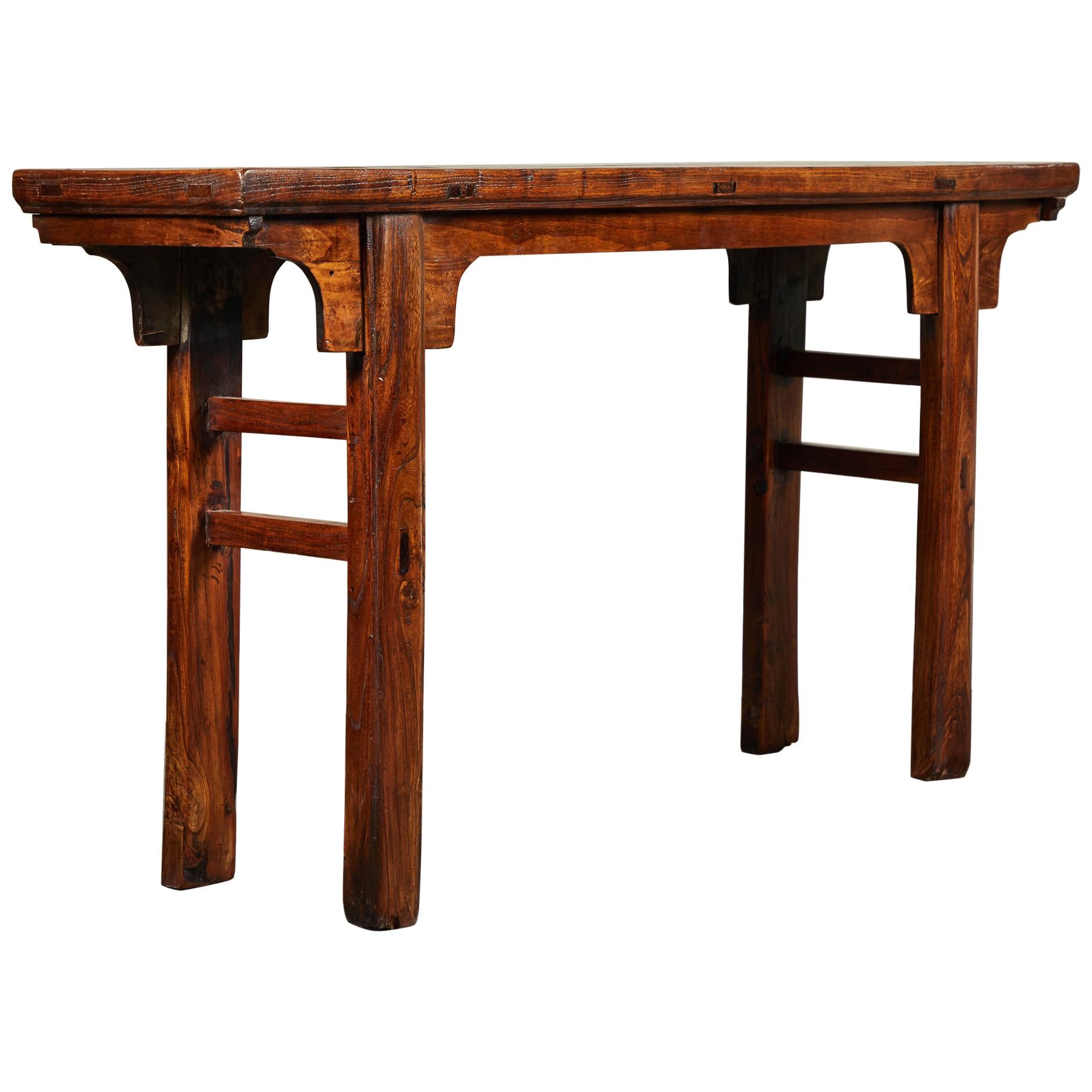 Mesa de altar china del siglo XIX, estilo Ming