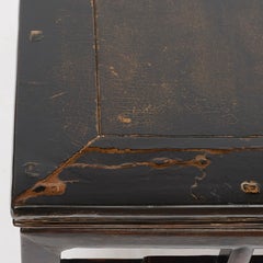 19th Century Chinese Ming Style Coffee Table with Original Lacquer