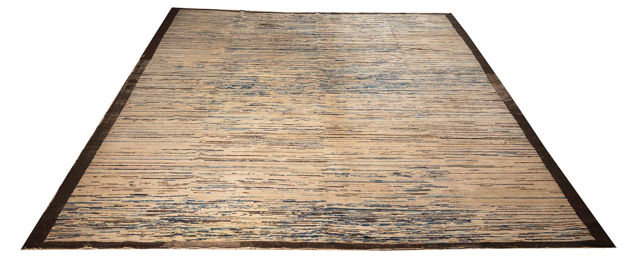 Alfombra mongola china del siglo XIX, Tamaño: 7' x 9' 2