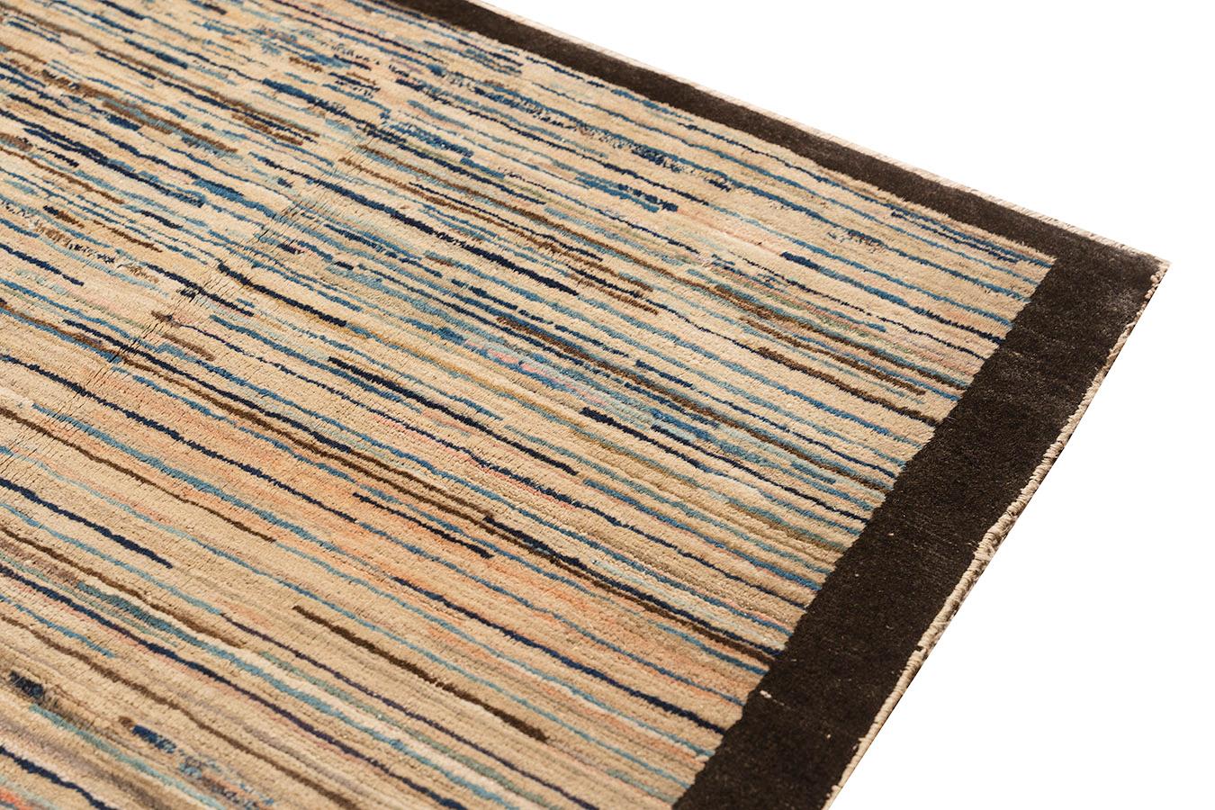 Alfombra mongola china del siglo XIX 7' x 9' 2 Anudado a mano en venta