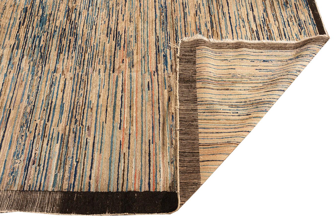 Alfombra mongola china del siglo XIX 7' x 9' 2 Lana en venta