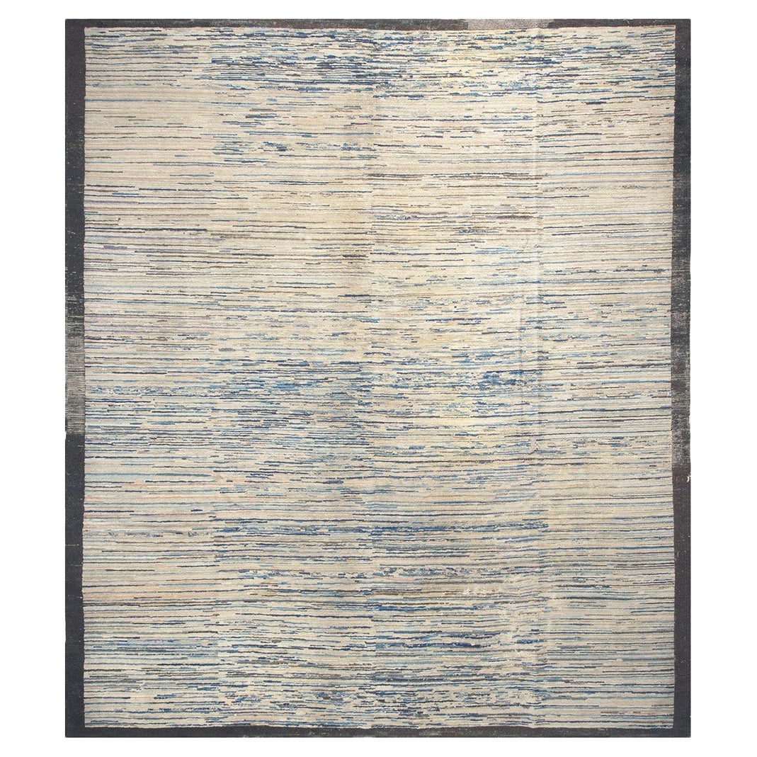 Alfombra mongola china del siglo XIX 7' x 9' 2 en venta