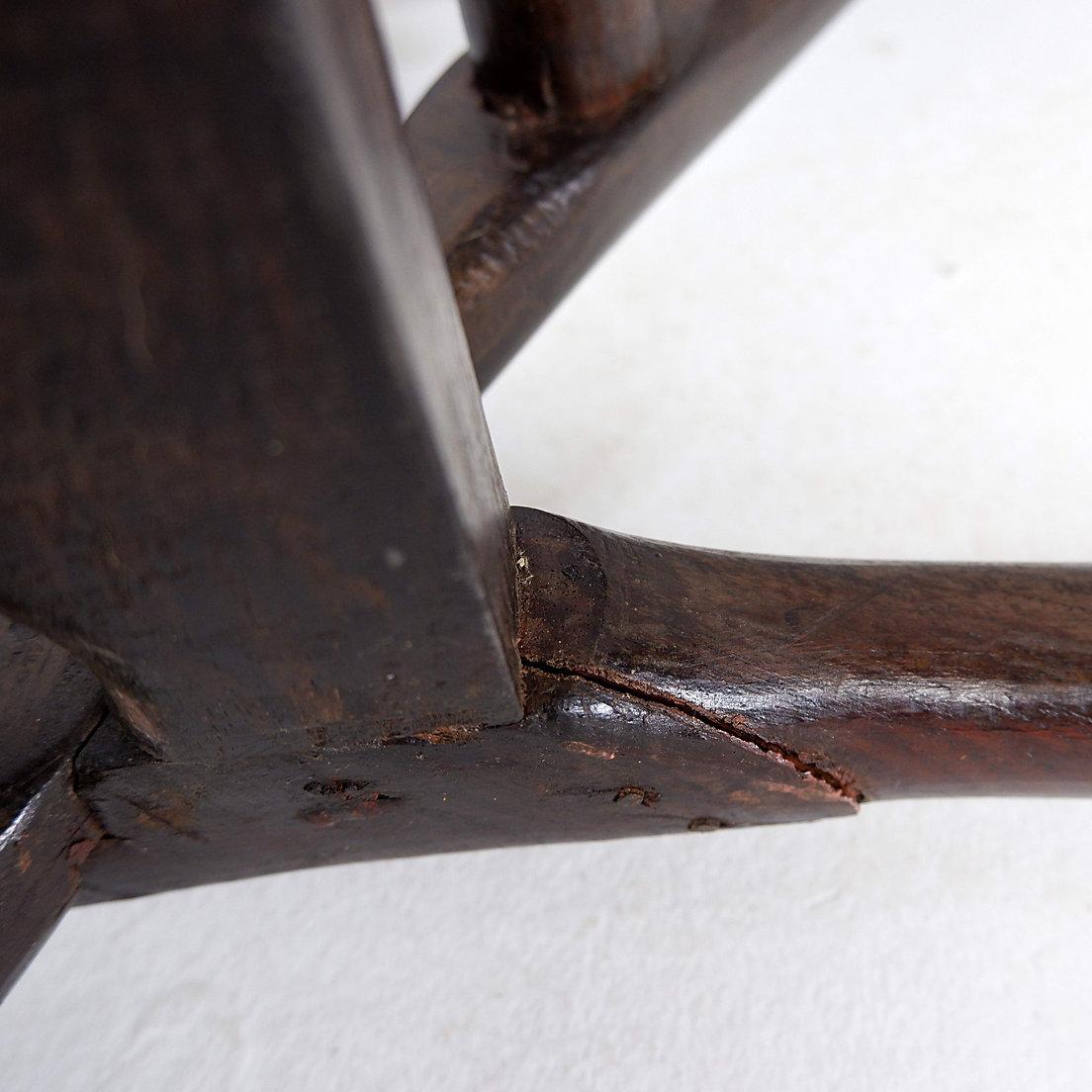 19th Century Chinese Moon Gazing Lounge chair For Sale 9
