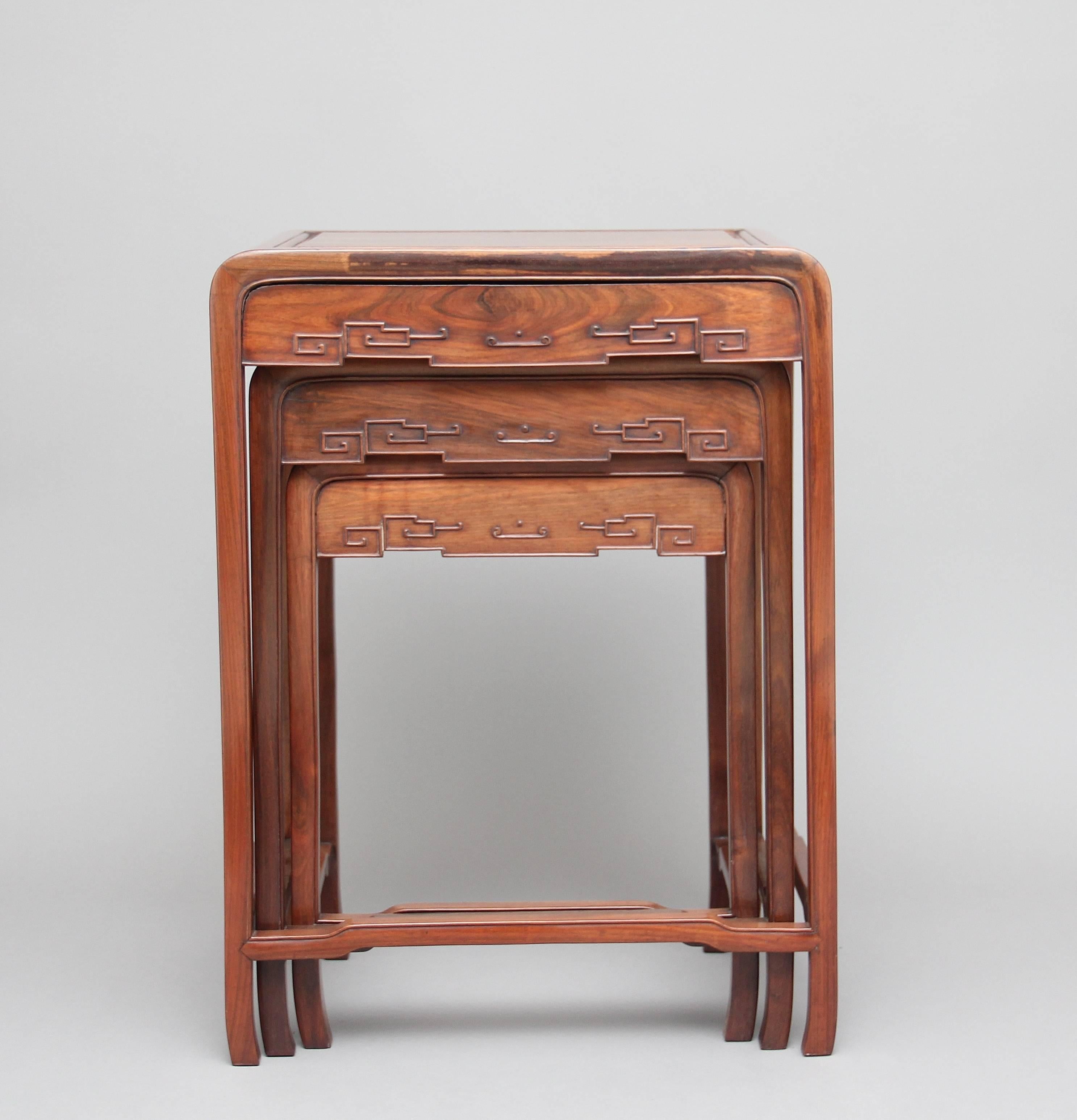 Late 19th Century 19th Century Chinese Nest of Tables