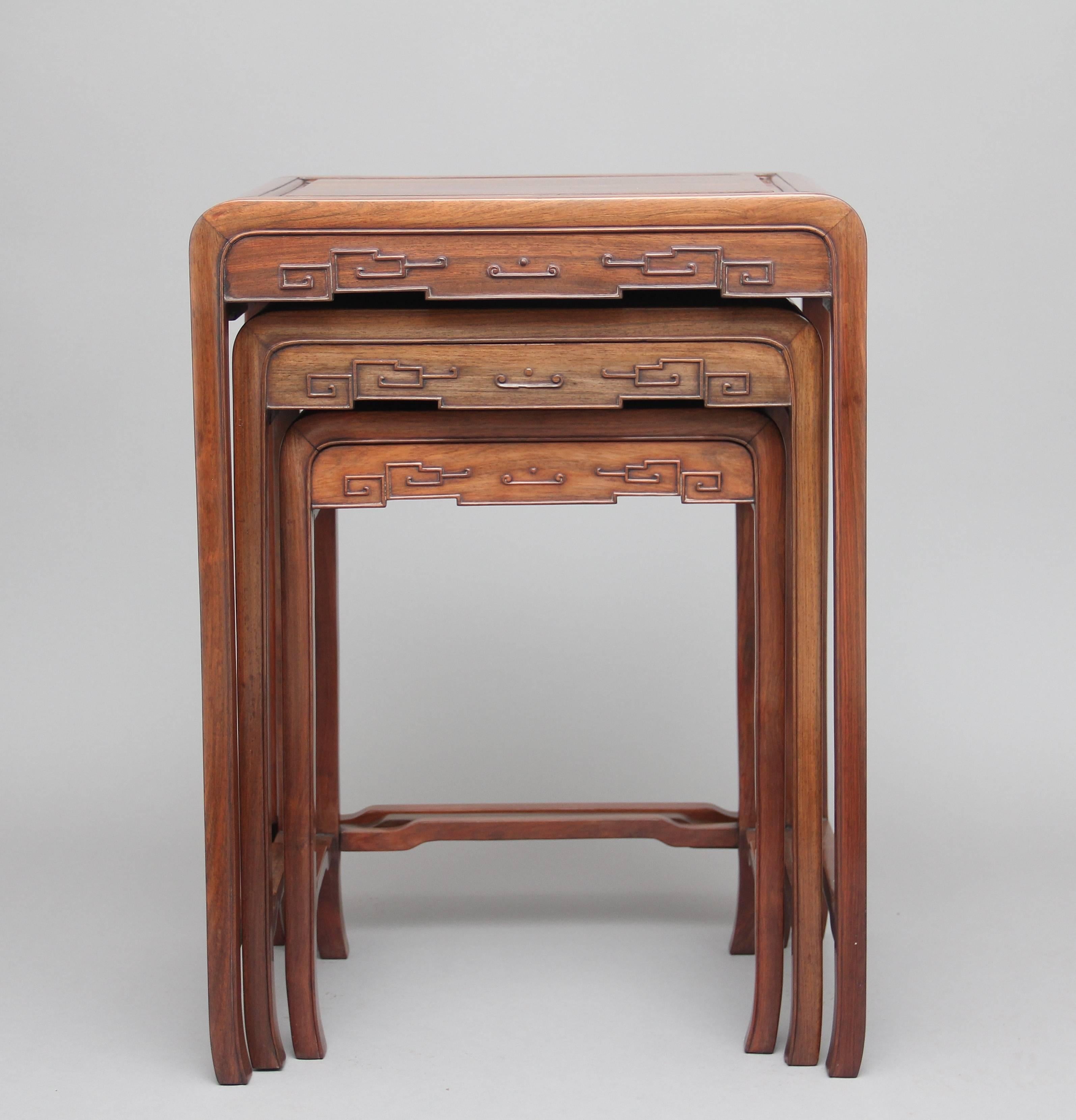 19th Century Chinese Nest of Tables 3