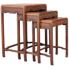 19th Century Chinese Nest of Tables
