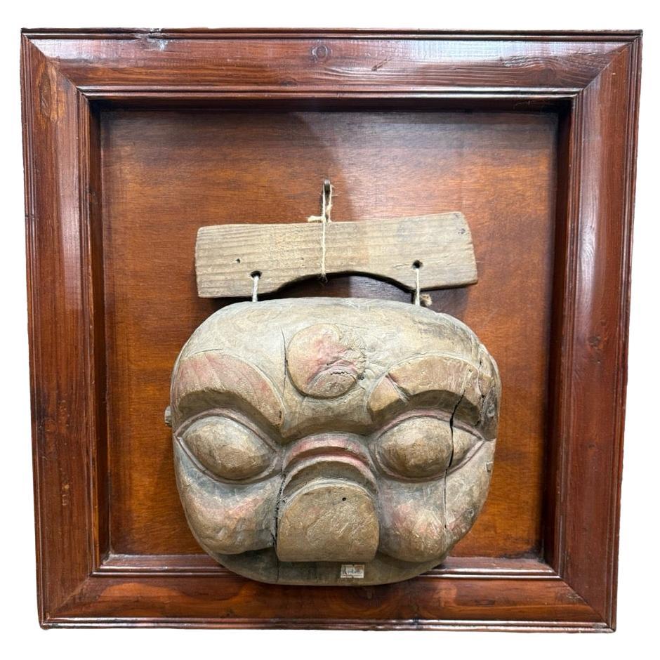 Maschera rituale cinese Nuo del XIX secolo