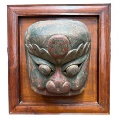 19th-century Chinese Nuo Ritual Mask