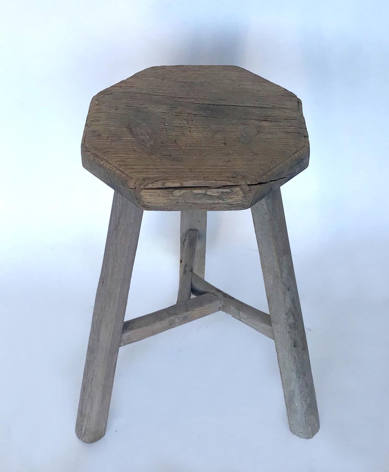 Octagonal Stool 19th Century Chinese Octagonal Seat Stool at 1stDibs