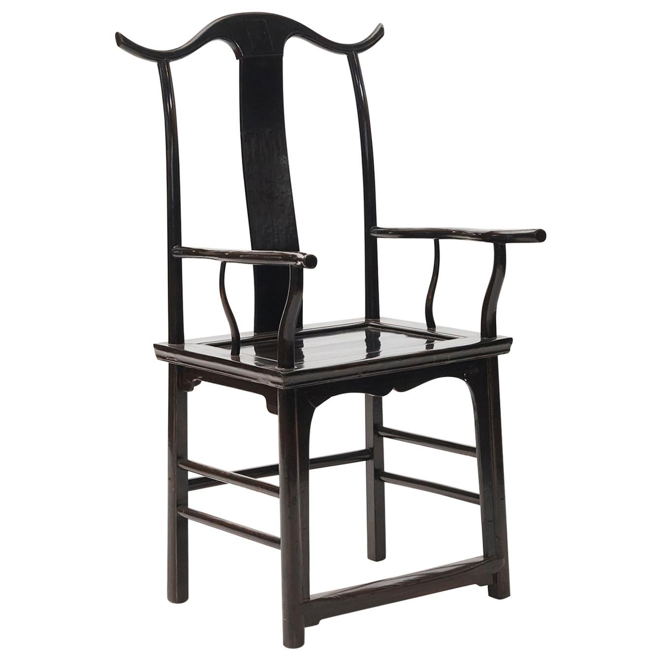 19th Century Chinese Official's Hat Armchair at 1stDibs