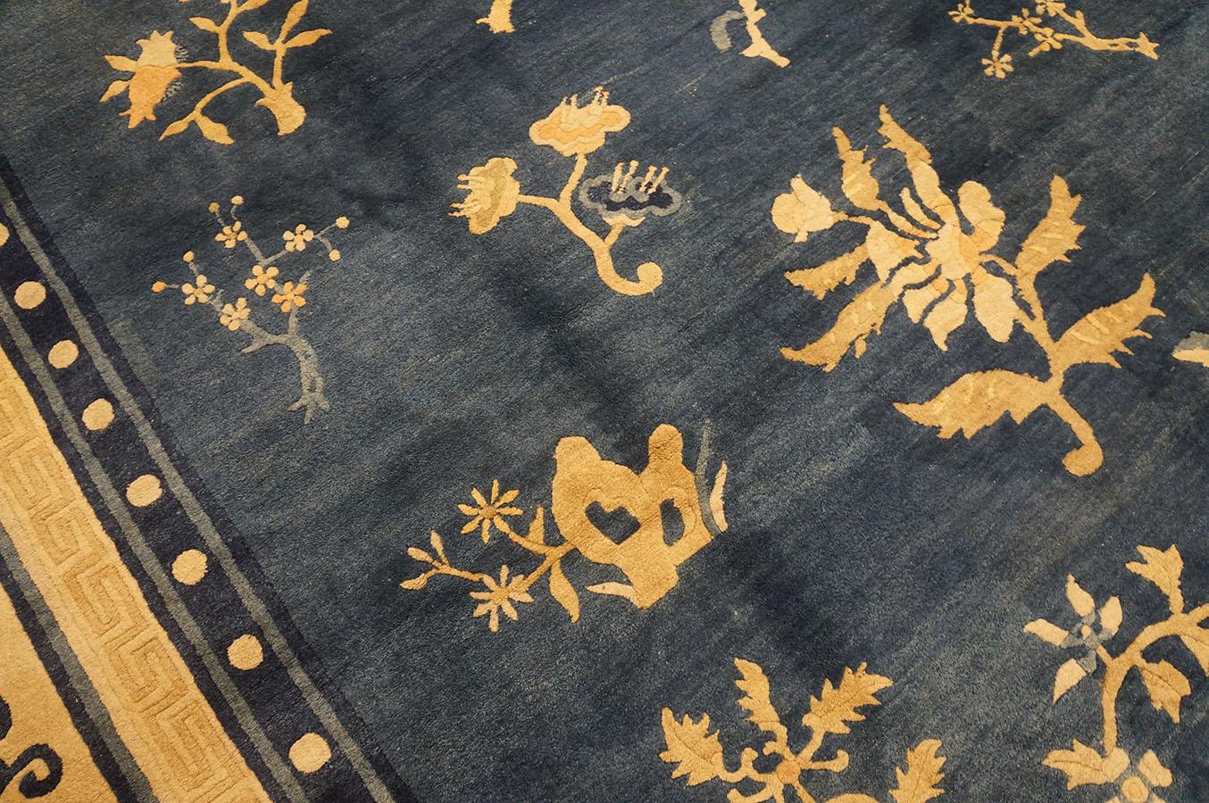 19th Century Chinese Peking Carpet ( 12'6'' x 18' -380 x 550 )  For Sale 8