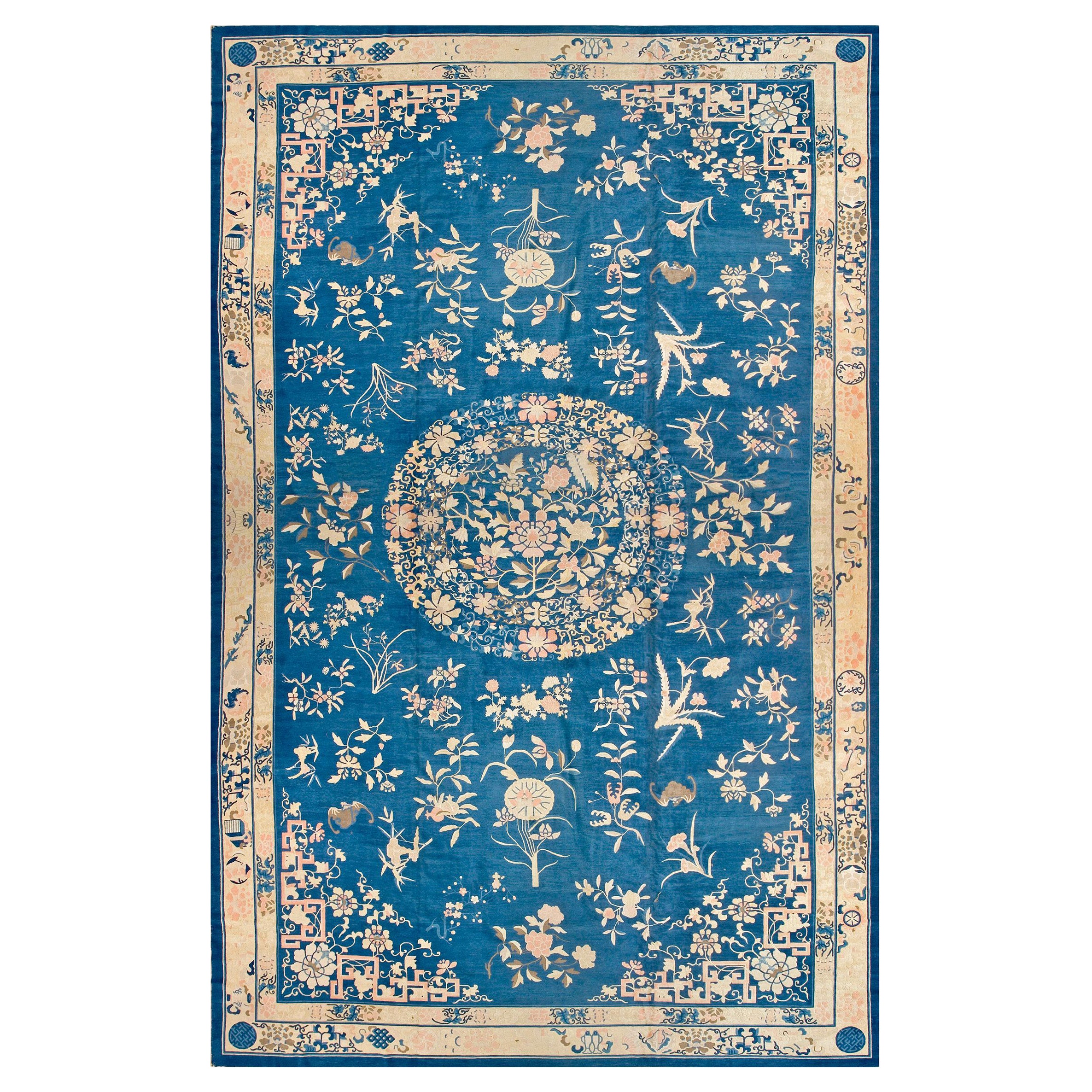 Tappeto cinese di Pechino del XIX secolo ( 13'8" x 23'2" - 417 x 706 )