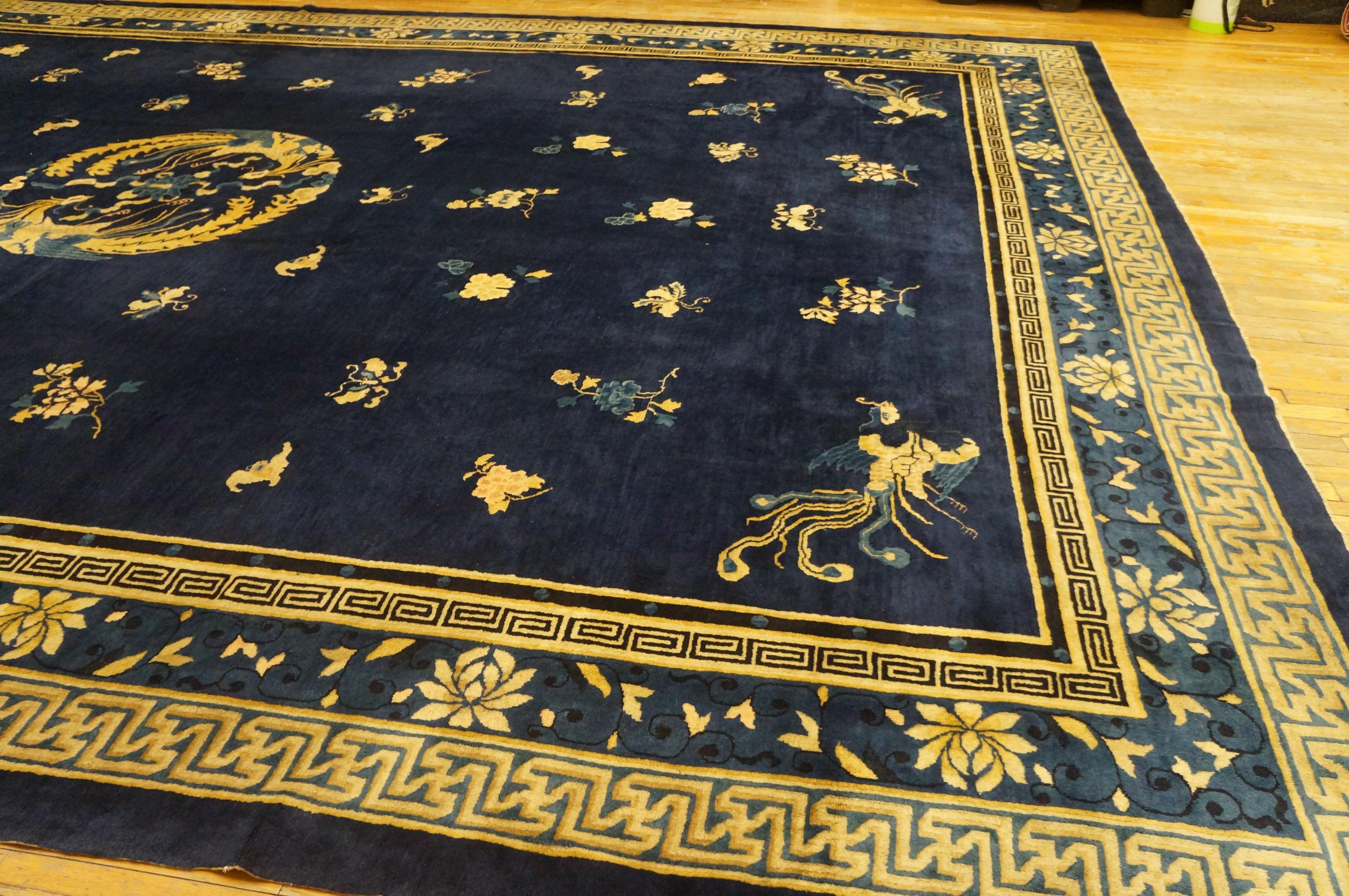 19th Century Chinese Peking Carpet ( 14' x 19'2