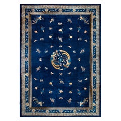 Tapis chinois de Pékin du 19ème siècle ( 14' x 19'2" - 427 x 584 )