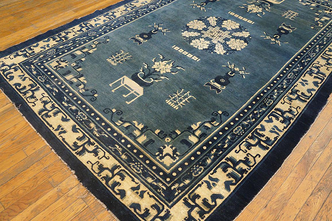 Late 19th Century 19th Century Chinese Peking Carpet ( 6' x 9' - 183 x 275 )   For Sale