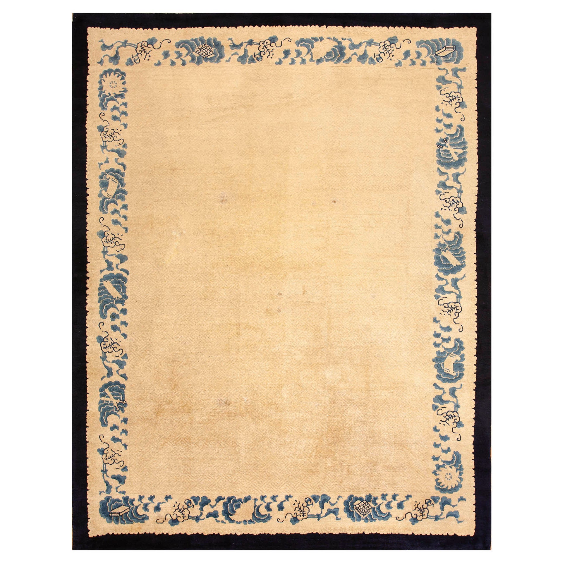 Tapis chinois de Pékin du 19ème siècle ( 9'2'' x 11'8'' - 280 x 355 )