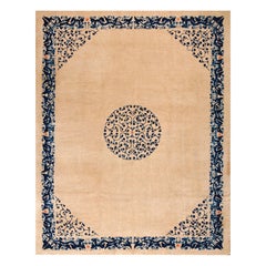 Tapis de Pékin chinois du 19ème siècle ( 9'4" x 11'4" - 285 x 345 )