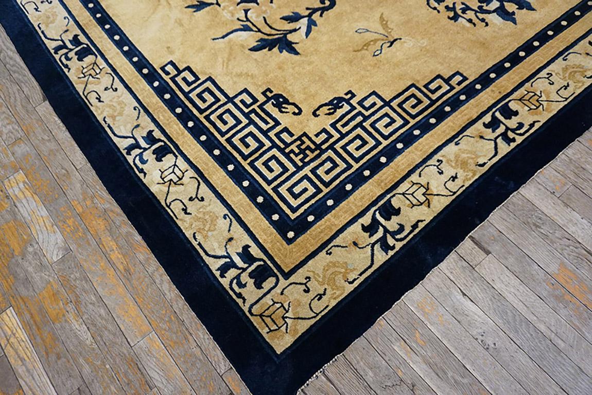 Noué à la main Tapis chinois de Pékin du 19e siècle en vente