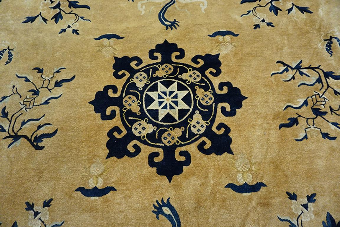 Fin du XIXe siècle Tapis chinois de Pékin du 19e siècle en vente