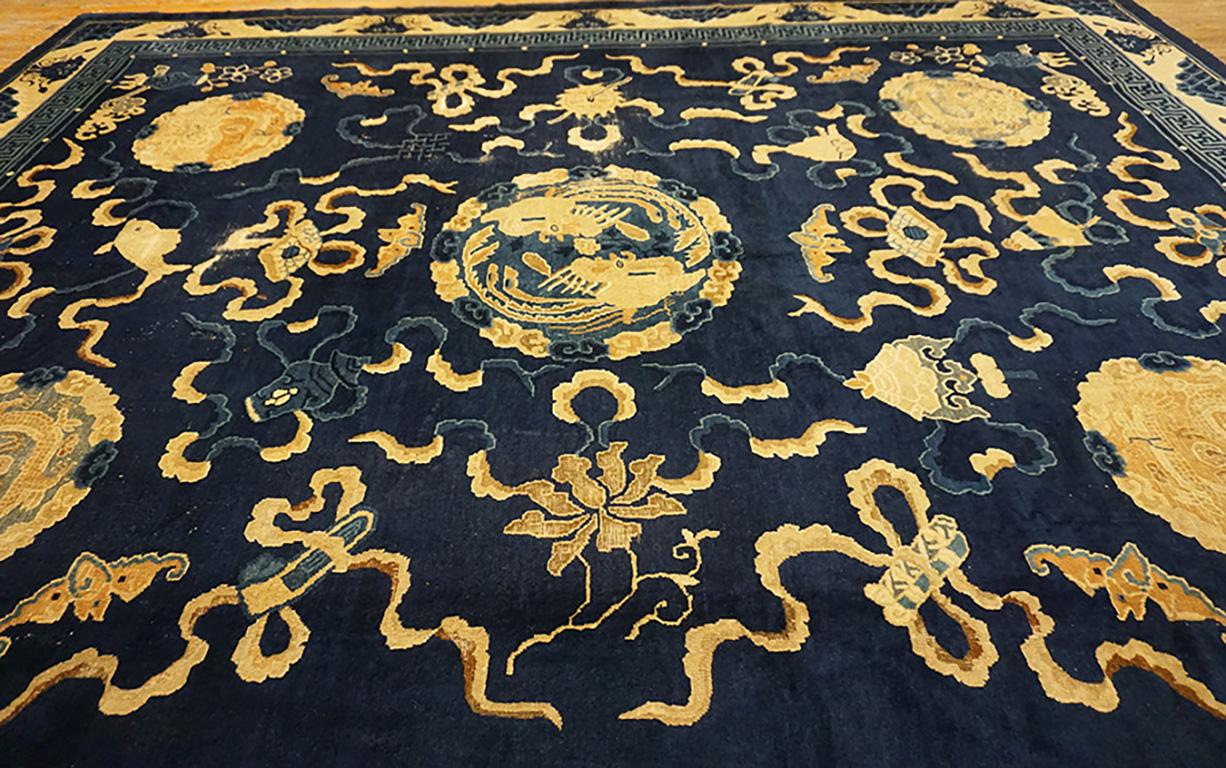 Tapis chinois de Pékin du 19e siècle Bon état - En vente à New York, NY
