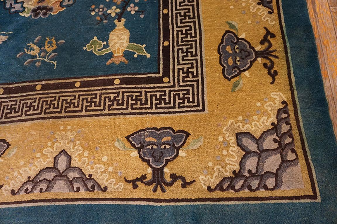 Tapis chinois de Pékin du 19e siècle Bon état - En vente à New York, NY