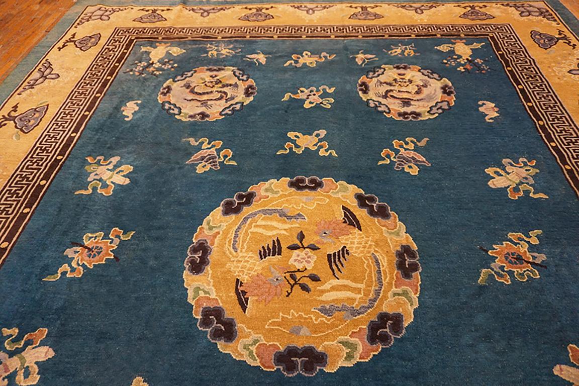 Fin du XIXe siècle Tapis chinois de Pékin du 19e siècle en vente