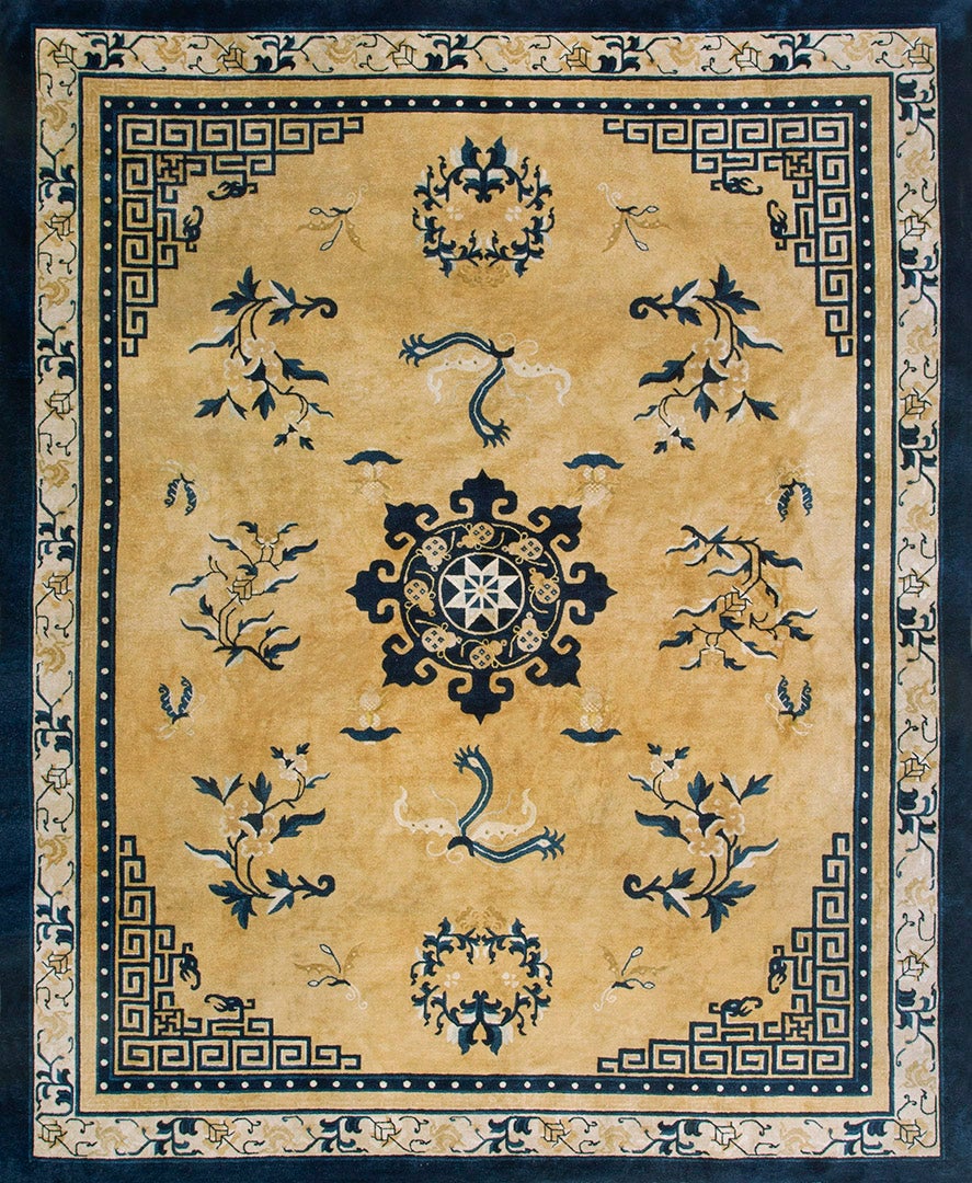 19th Century Chinese Peking Carpet