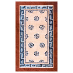 Tapis chinois de Pékin du 19ème siècle dans le style Kangxi ( 8' x 13'6" - 245 x 410 )