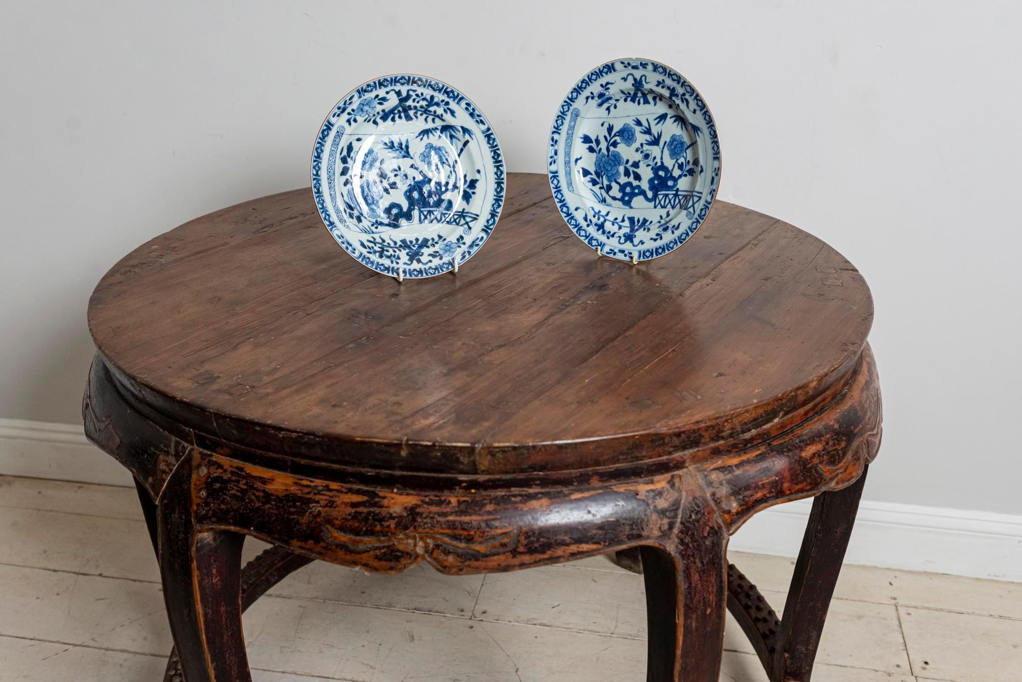 Metalwork 19th Century Chinese Qing Dynasty Round Hardwood Centre Table