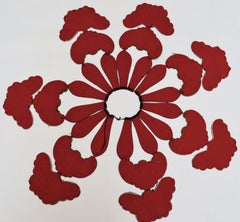 19th Century Chinese Qing Dynasty Silk Embroidered Wedding Collar