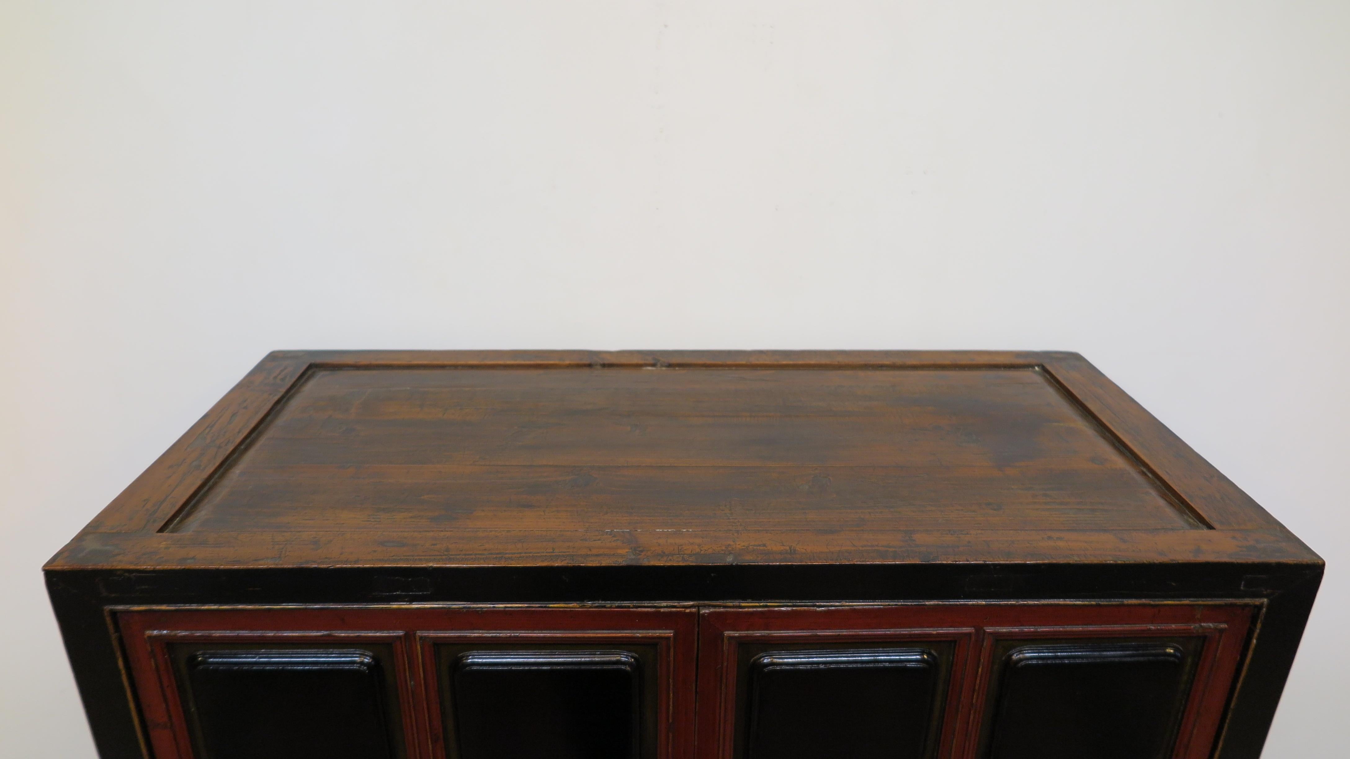 19th Century Chinese Raised Panel Cabinet For Sale 10