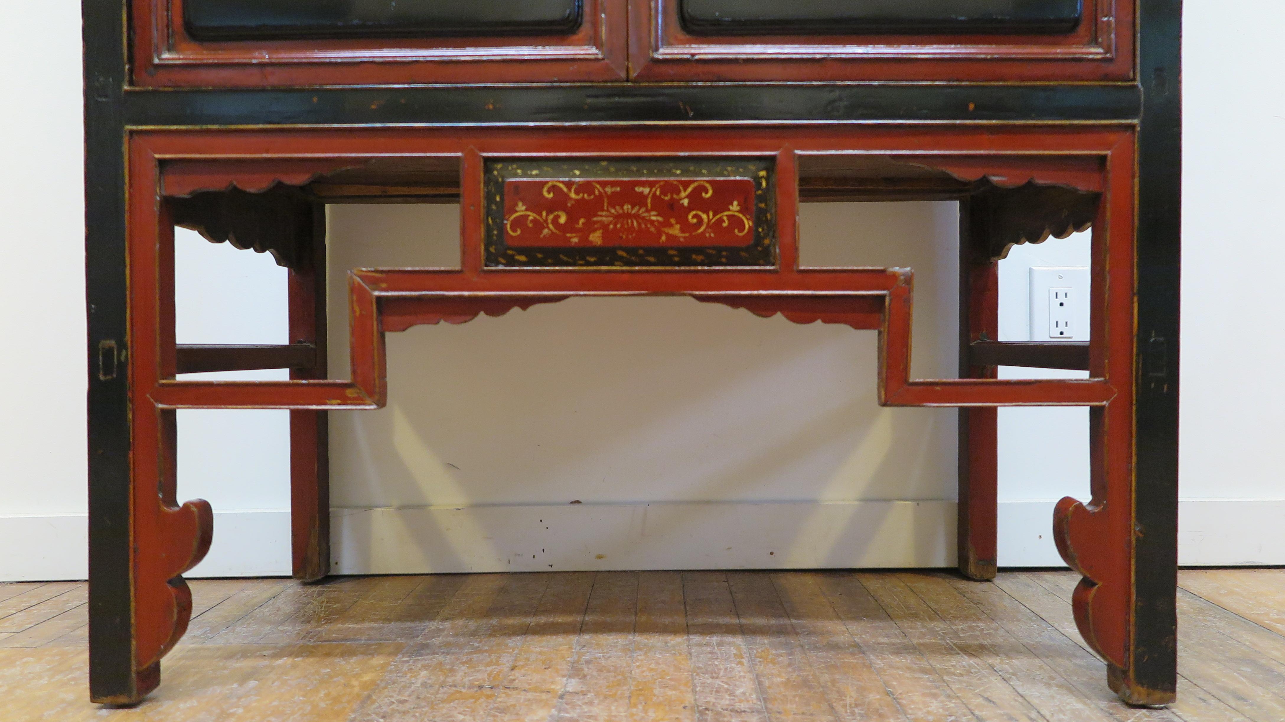 19th Century Chinese Raised Panel Cabinet For Sale 2