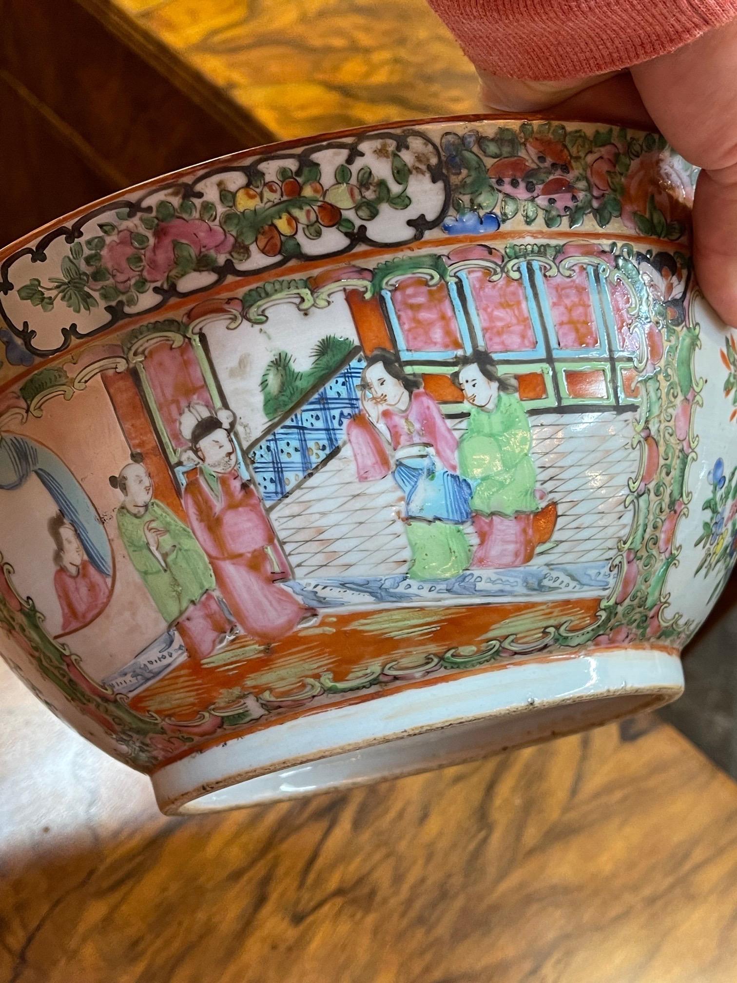 rose medallion bowl