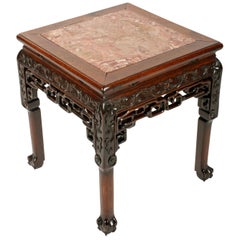 19th Century Chinese Rosewood Stand