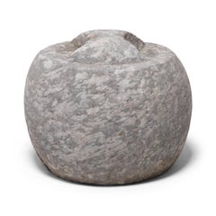 Chinese Round Hitching Stone, c. 1850