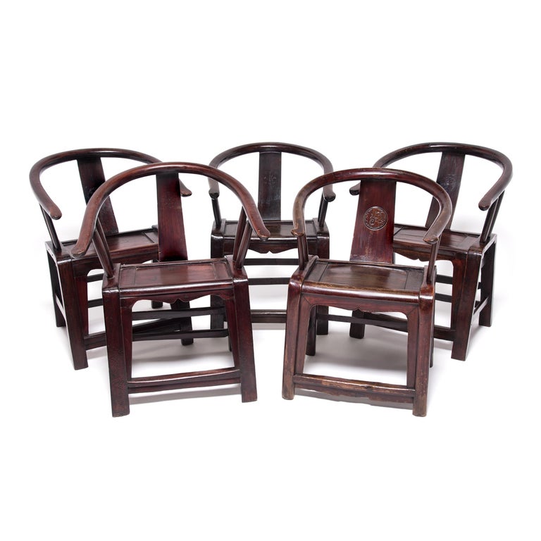 19th Century Chinese Roundback Chair For Sale 2