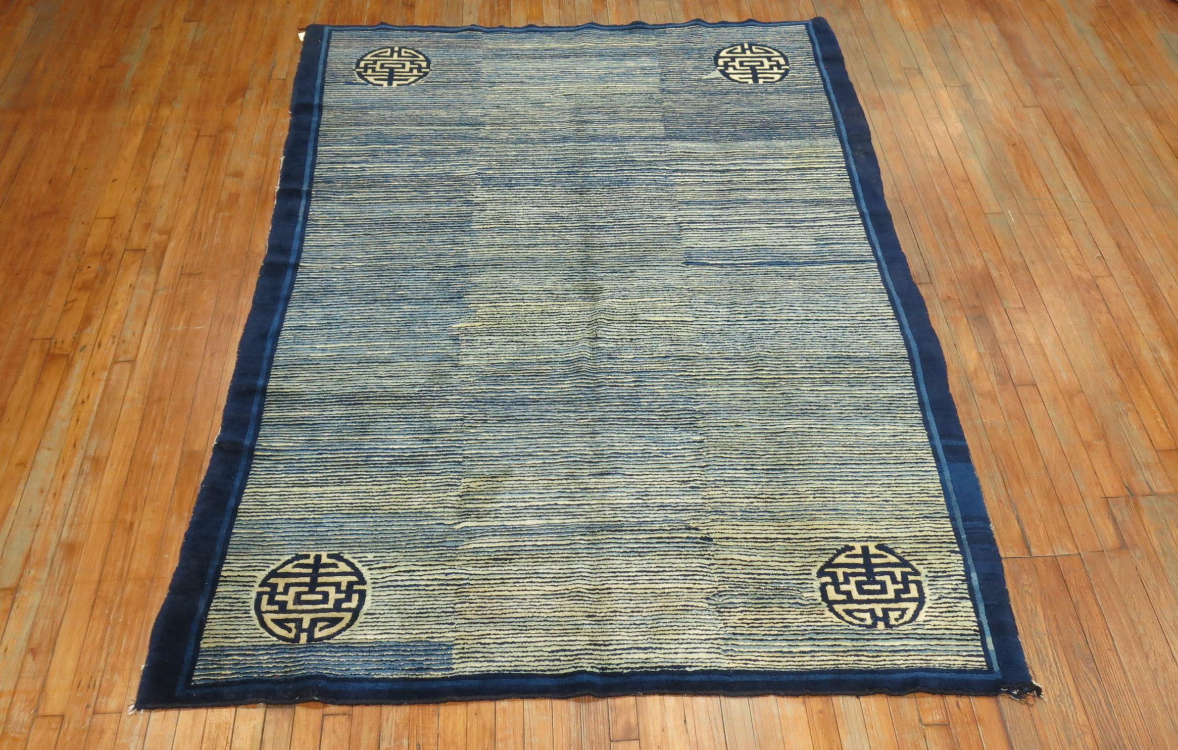 Chinesischer Teppich aus dem 19. Jahrhundert im Angebot 3