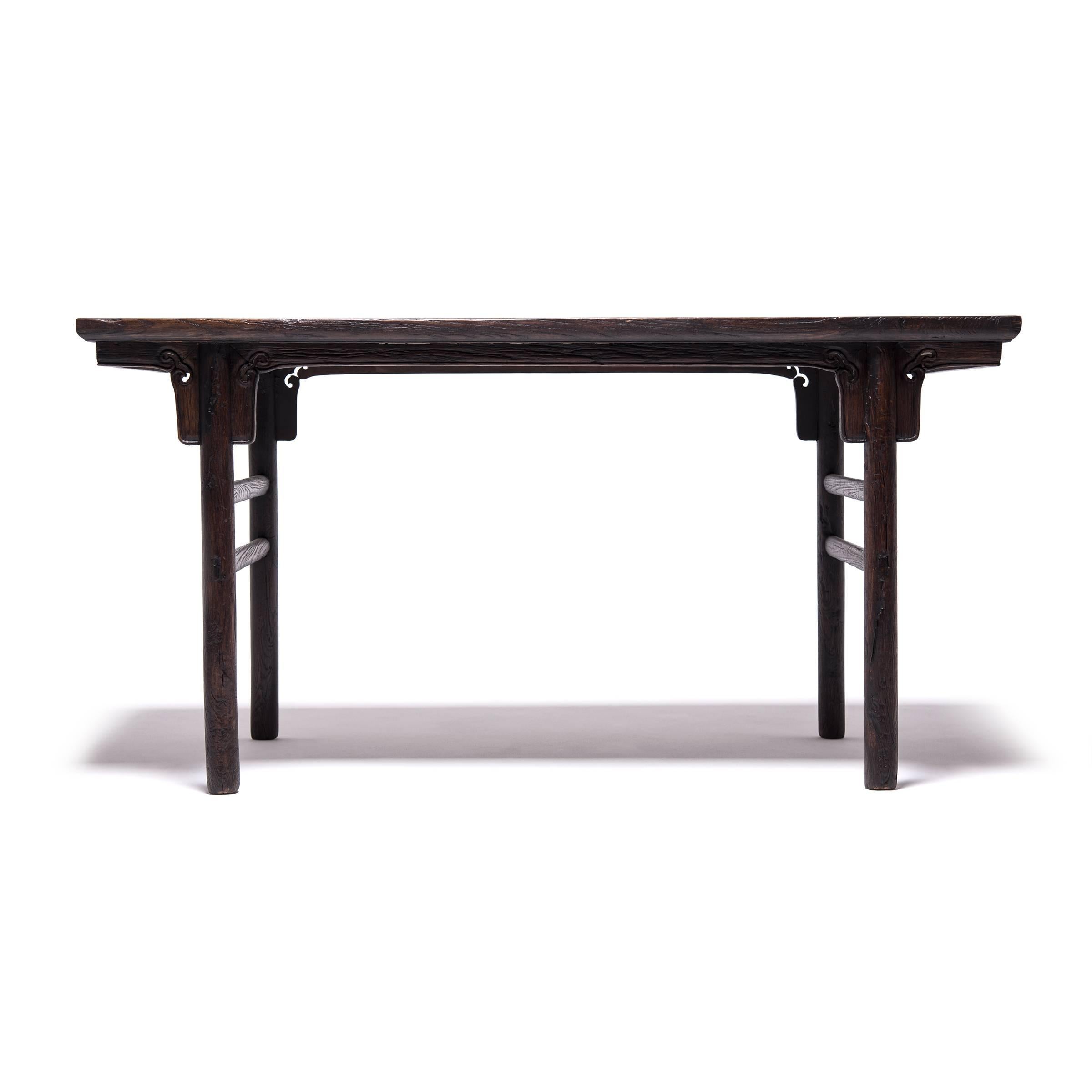 Qing 19th Century Chinese Ruyi Writing Table