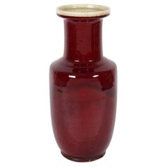Vase chinois Sang de Bœuf du 19ème siècle