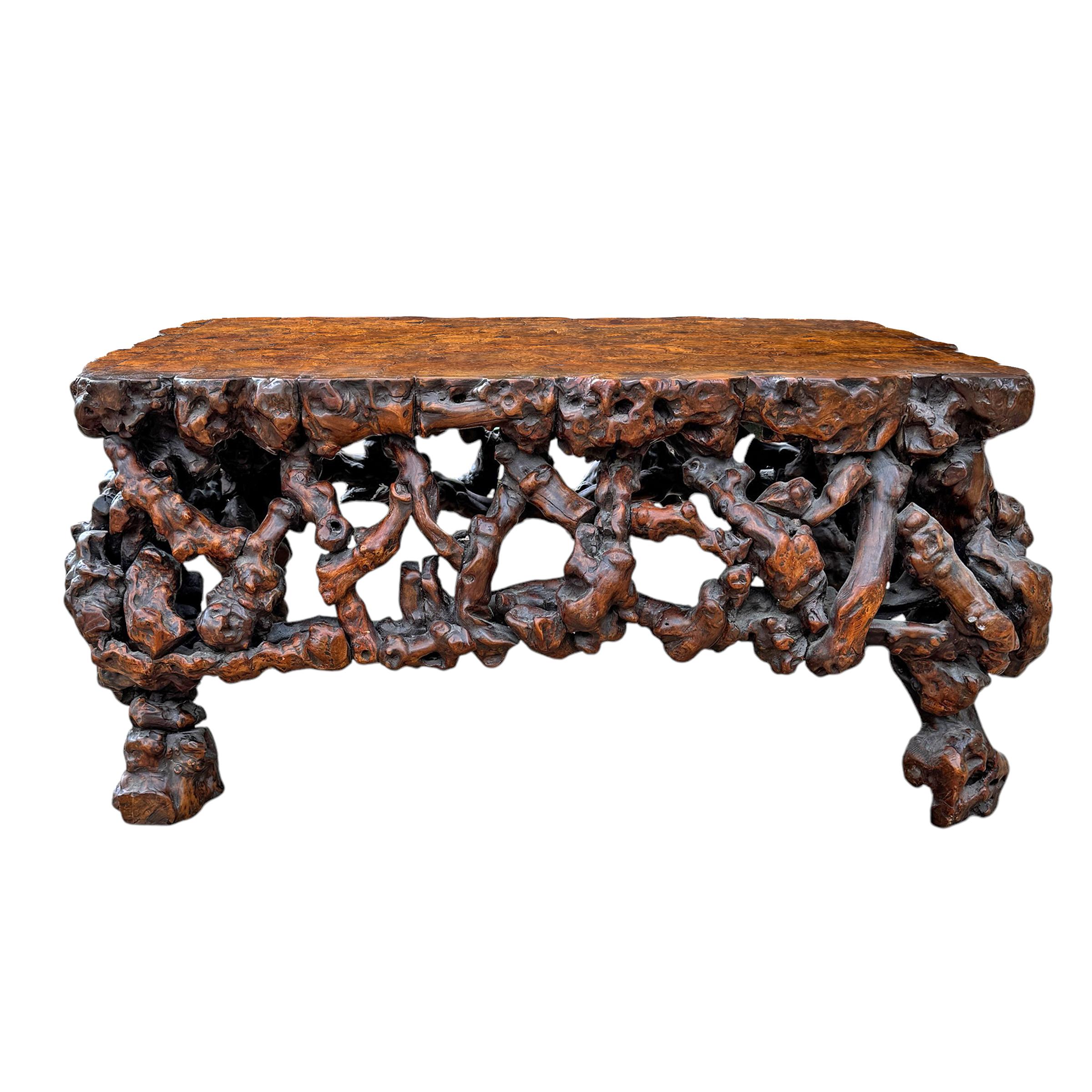 Table d'érudit chinois du 19ème siècle Bon état - En vente à Chicago, IL