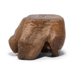 19th Century Chinese Scholars' Stump Stool