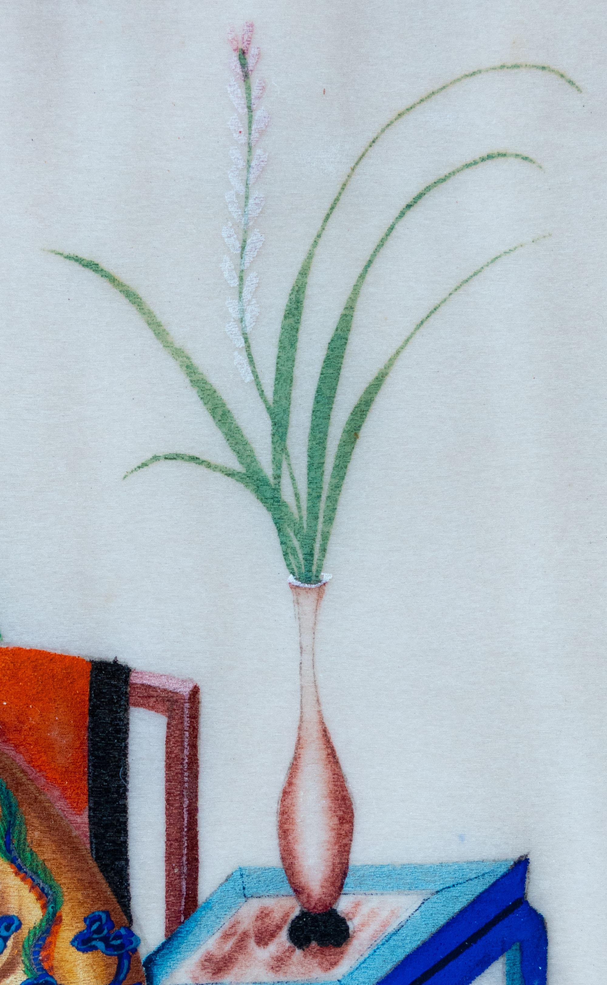 Chinese portrait of a gentleman from  the court For Sale 2