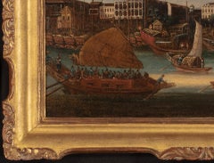 View of the Hongs, Canton