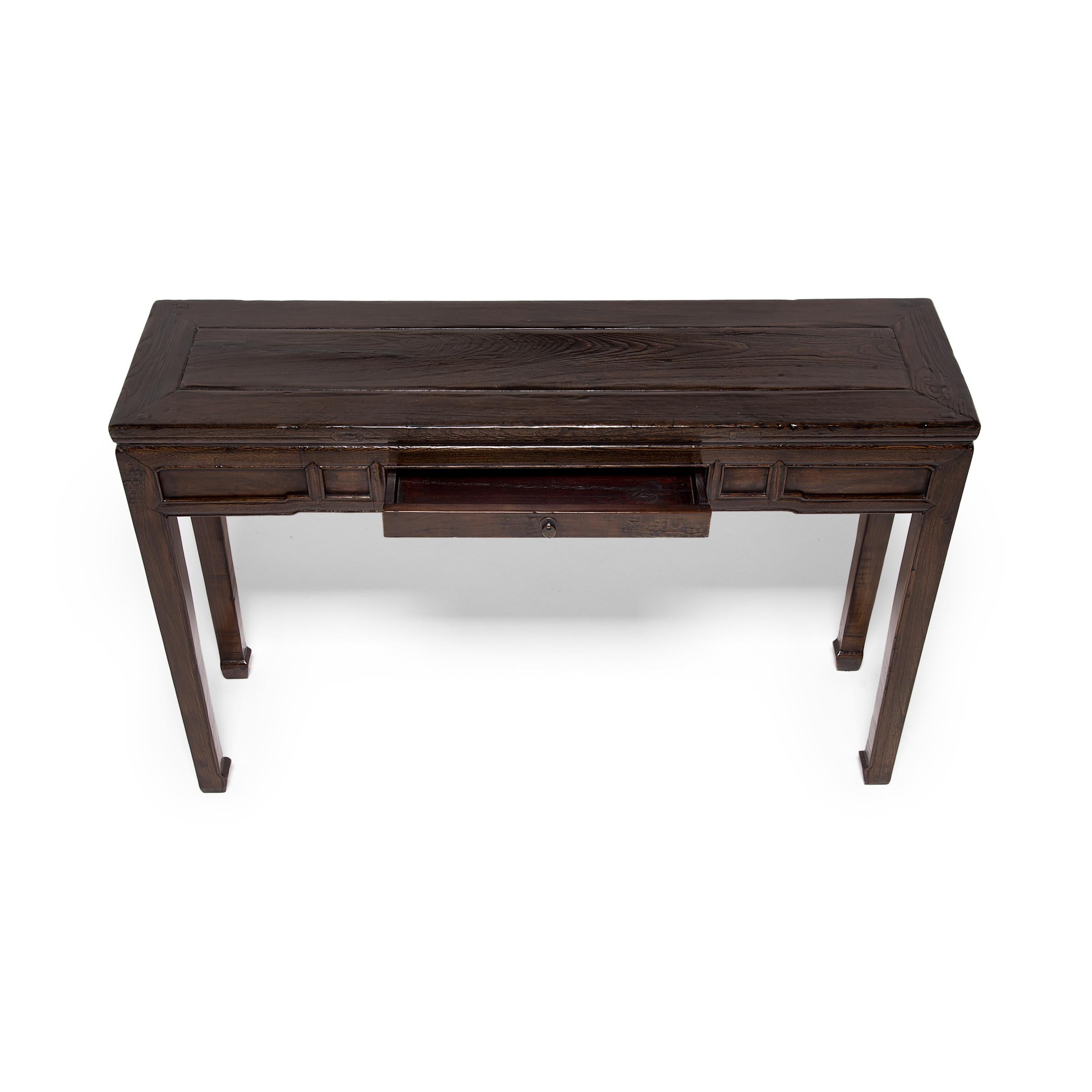 19th Century Chinese Shallow Altar Table 1