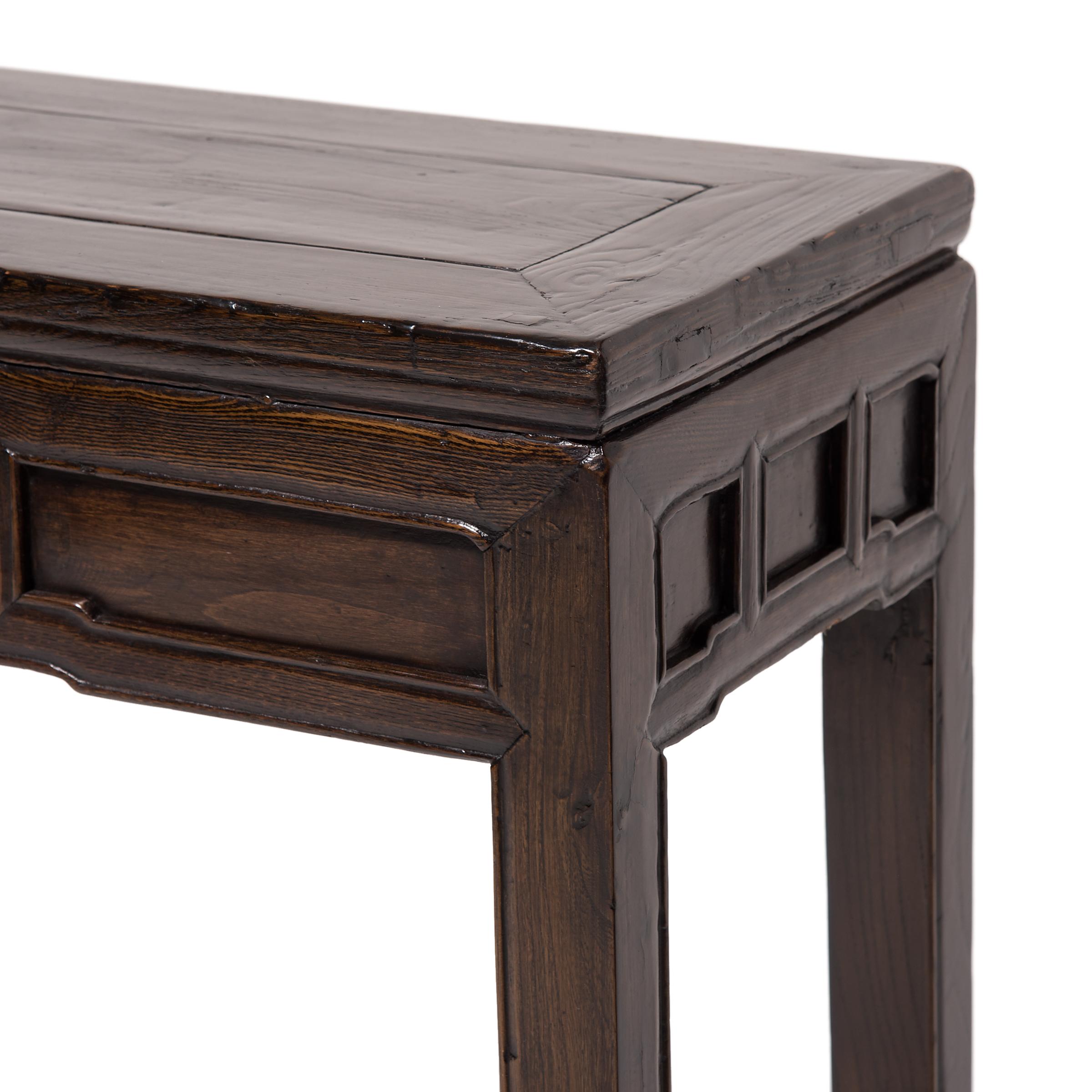 19th Century Chinese Shallow Altar Table 2