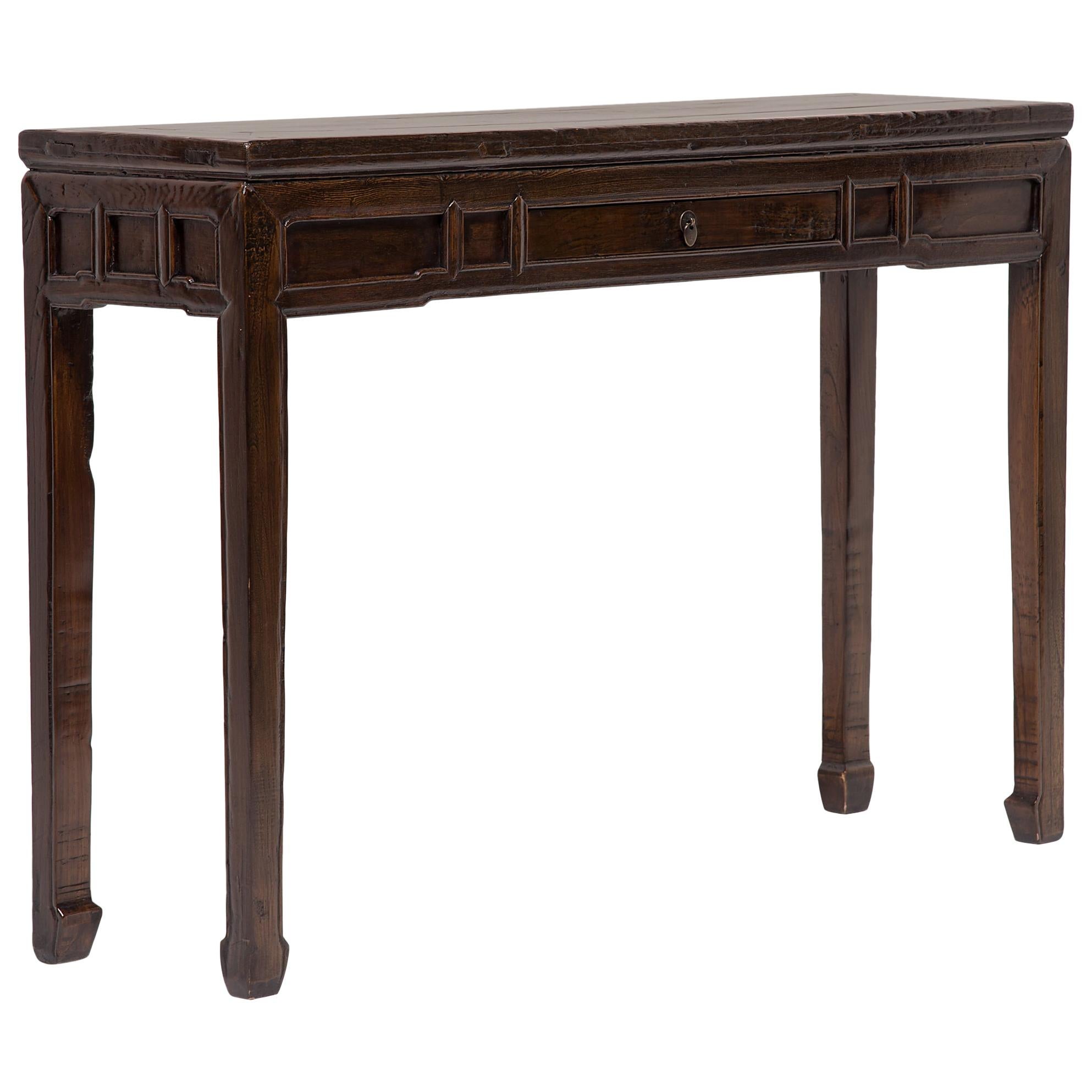 19th Century Chinese Shallow Altar Table