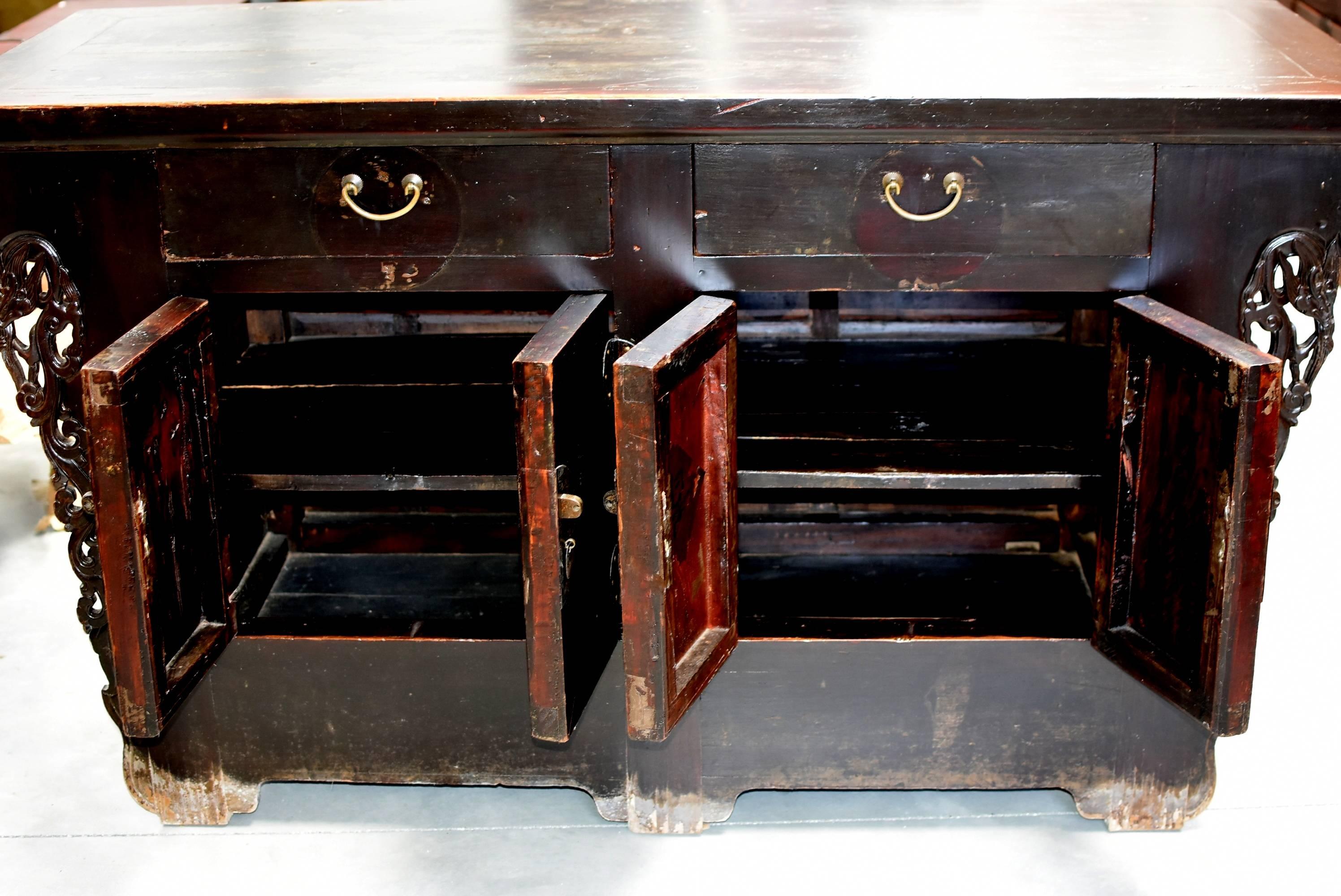 19th Century Chinese Sideboard Chest 1