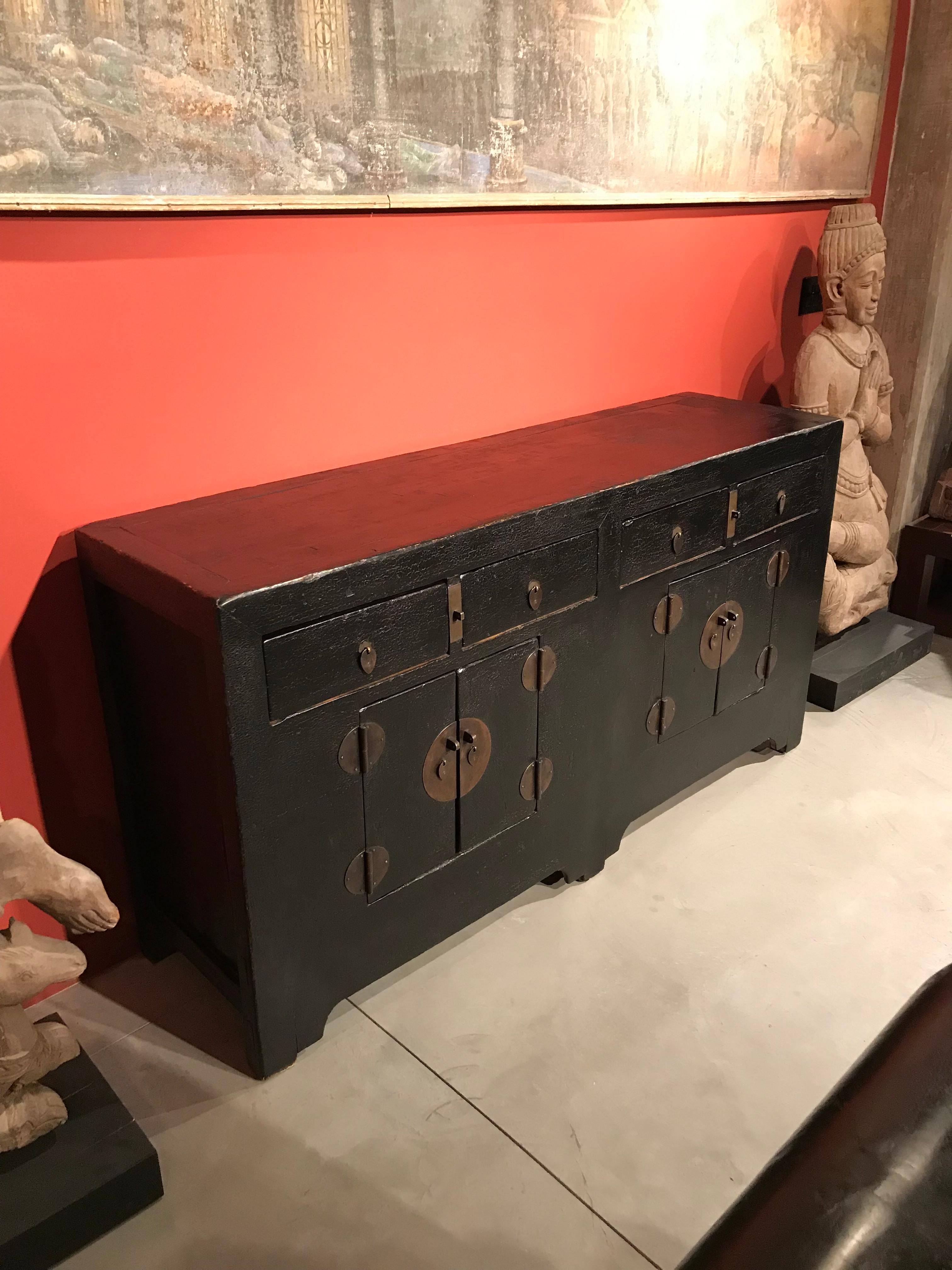 Antique Chinese Sideboard 6