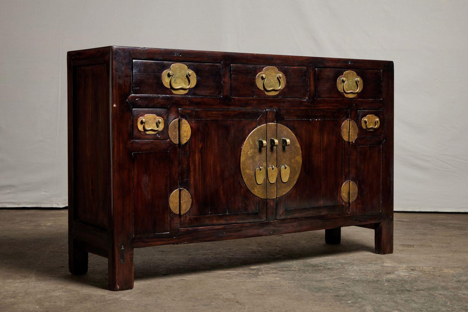 Qing 19th Century Chinese Sideboard For Sale